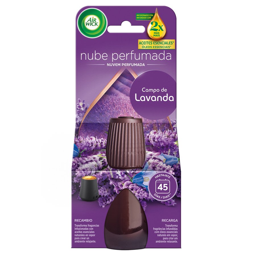 Ambientador pilas AIR WICK Essential Mist lavanda recambio