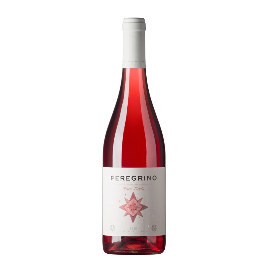 Vino rosado D.O.León PREGRINO prieto picudo botella 75 cl