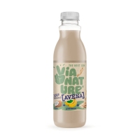 Bebida de zume VIA NATURE avea-plátano-coco botella 750 ml