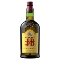 Whisky escocés J&B 15 anos botella 70 cl