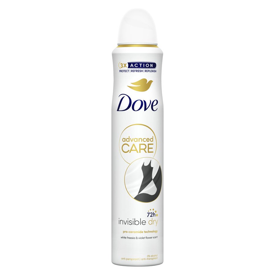 Desodorante DOVE Advance Care Invisible spray 200 ml