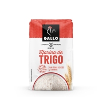 Harina de trigo GALLO paquete 500 g