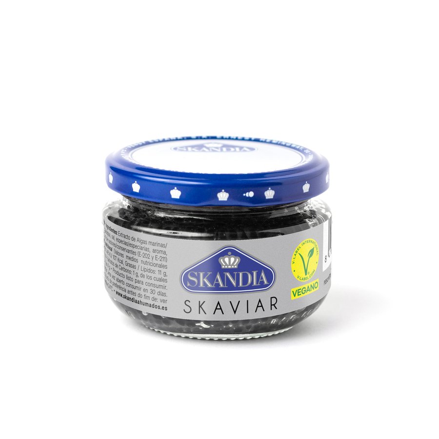 Esferificaciones de algas SKANDIA negras tarrina 100 g