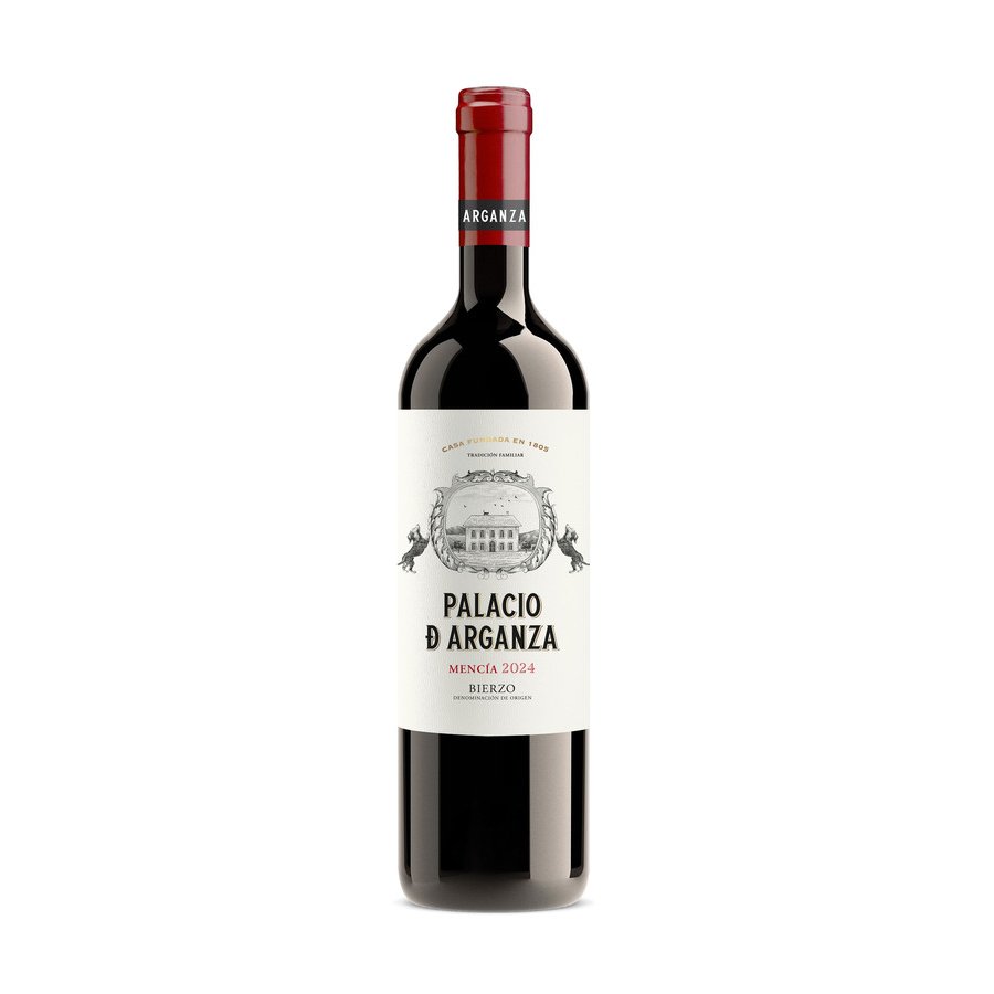 Vino tinto D.O.Bierzo PALACIO DE ARGANZA mencía botella 75 cl