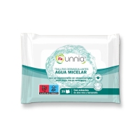 Toallitas desmaquillantes agua micelar IFA UNNIA 25 unidades