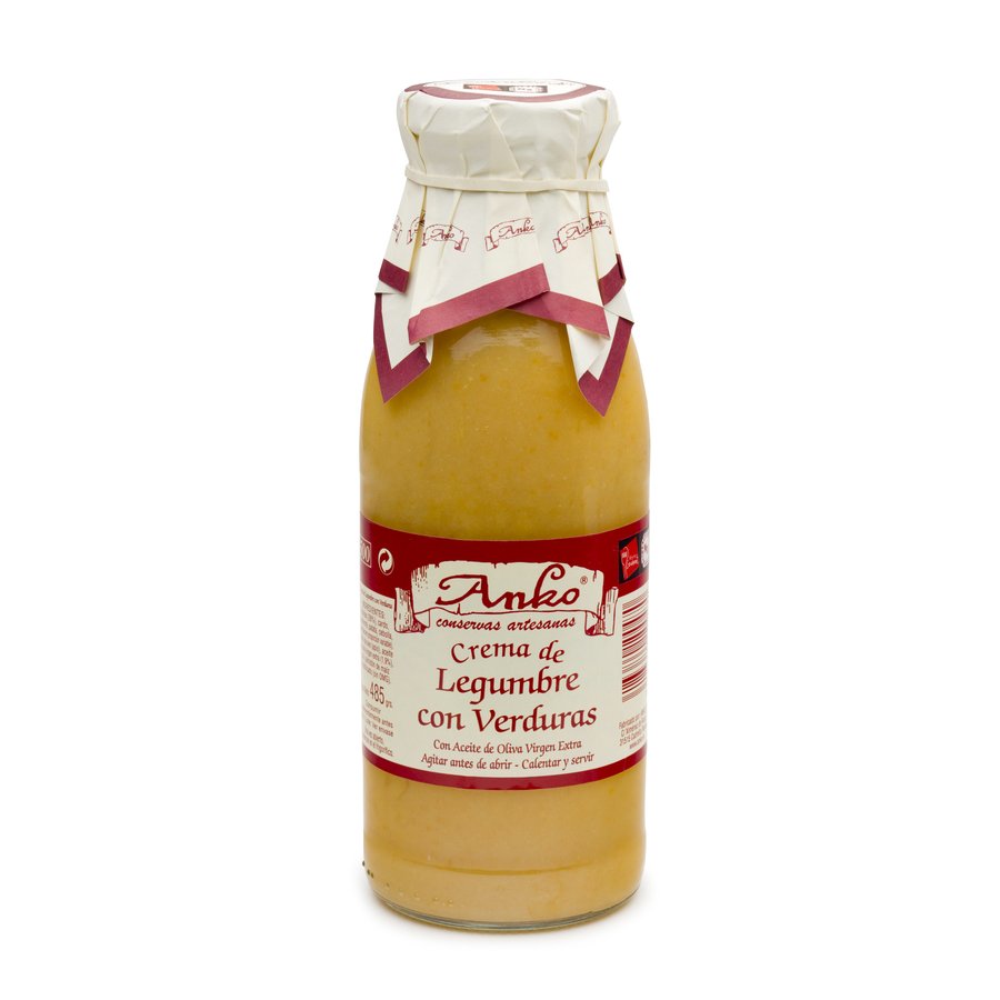Crema legumbres con verduras ANKO botellín 490 g