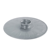 Giratortillas plata 25,5cm METALTEX