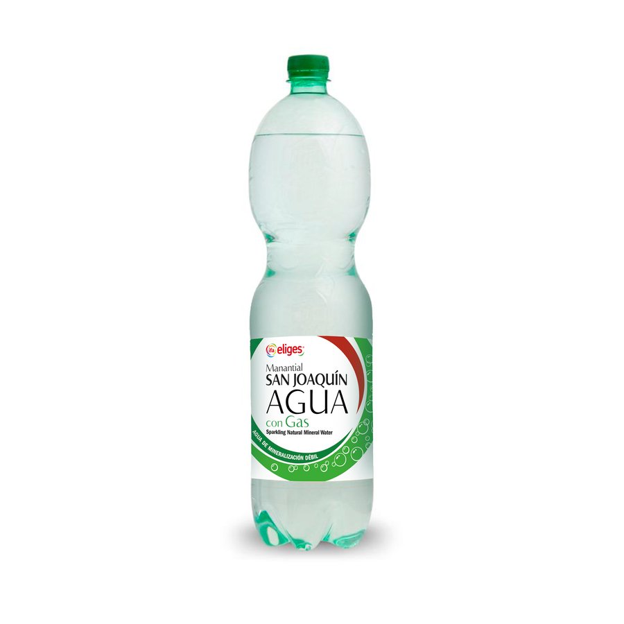 Agua mineral natural con gas IFA ELIGES botella 1,5 l