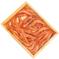 Gamba branca (160-180 pezas) caixa 500 g aproximadamente