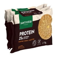 Tortiñas 25% proteína SANTIVERI pack 3 unidades 57 g