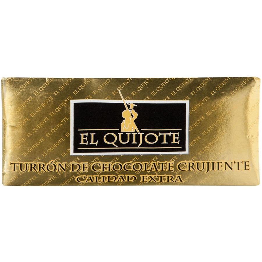 Turrón chocolate crujiente extra EL QUIJOTE 200 g