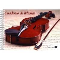 Block música GOLDEN 20 hojas 100 g