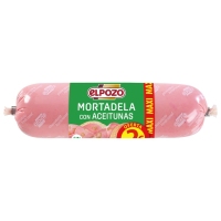 Mortadela con olivas ELPOZO maxi 500 g