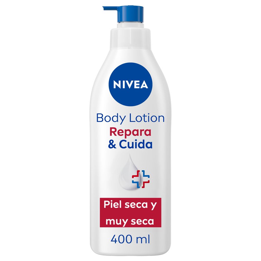 Body Milk NIVEA Repara y Cuida dosificador 400 ml