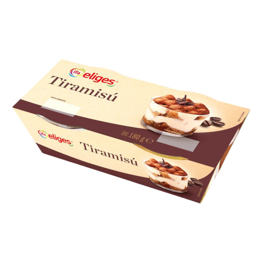 Tiramisú IFA ELIGES 2X90 g
