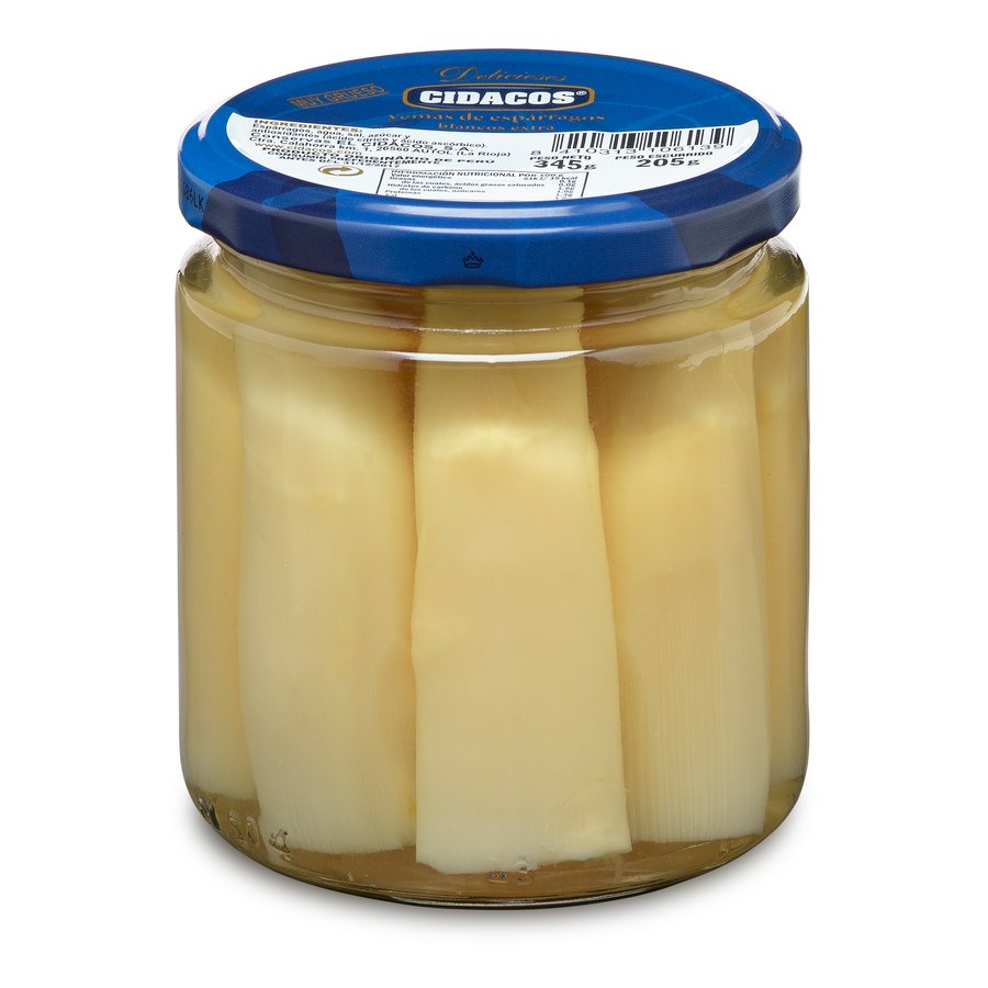 Yemas de espárragos CIDACOS extra frasco 205 g pne.