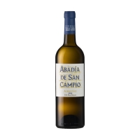 Viño branco D.O.Rías Baixas ABADÍA DE SAN CAMPIO albariño botella 75 cl