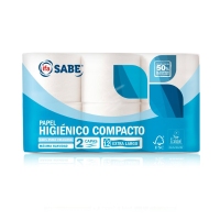Papel hixiénico IFA SABE compacto 12 rolos 2 capas