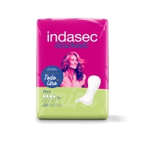 Compresas incontinencia INDASEC Discreet mini 20 unidades