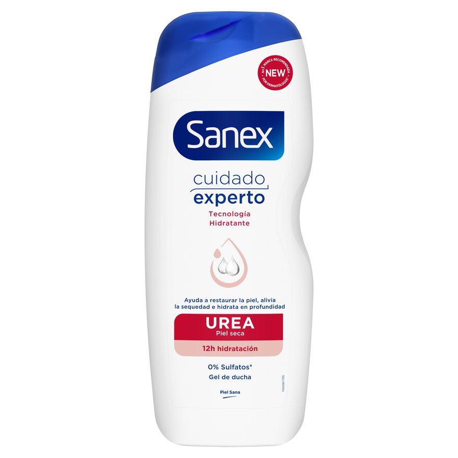 Gel de ducha SANEX Cuidado Experto Urea 600 ml