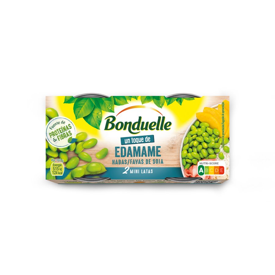 Edamame BONDUELLE pack 2X65 g pne.