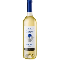 Viño branco D.O.Ca.Rioxa ANTAÑO Platino semidoce botella 75 cl
