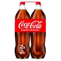 Refresco COCA-COLA normal pack 2x2 l