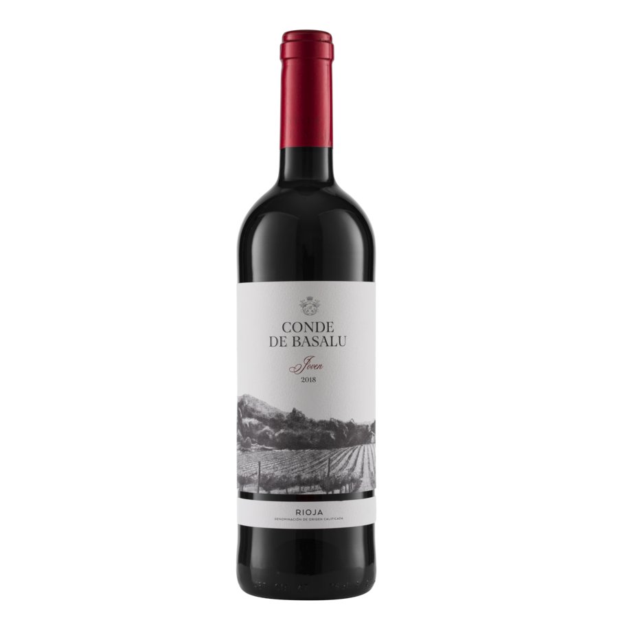 Vino tinto D.O.Ca.Rioja CONDE DE BASALU Joven botella 75 cl