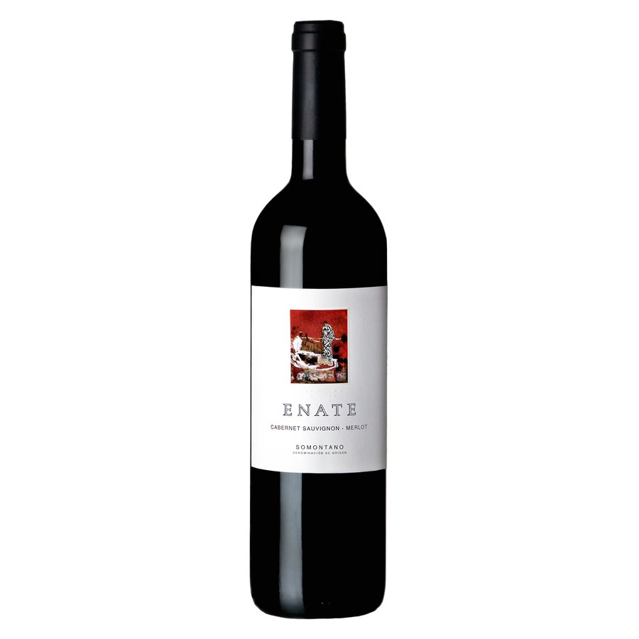 Vino tinto D.O.Somontano ENATE cabernet-merlot botella 75 cl