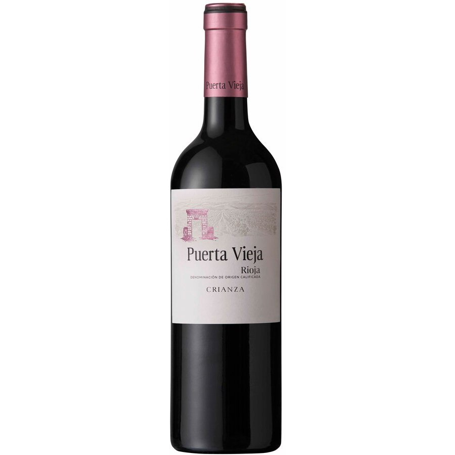 Imagen de Vino tinto D.O.Ca.Rioja PUERTA VIEJA Crianza botella 75 cl
