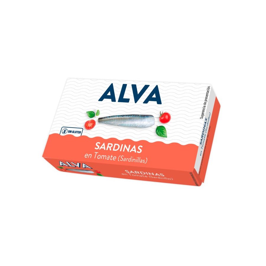 Sardinillas en tomate ALVA 88 g pn.