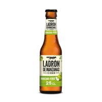 Cider LADRÓN DE MANZANAS mazá verde botella 25 cl
