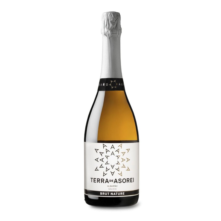 Vino espumoso D.O.Rías Baixas TERRA DE ASOREI Brut Nature 75 cl