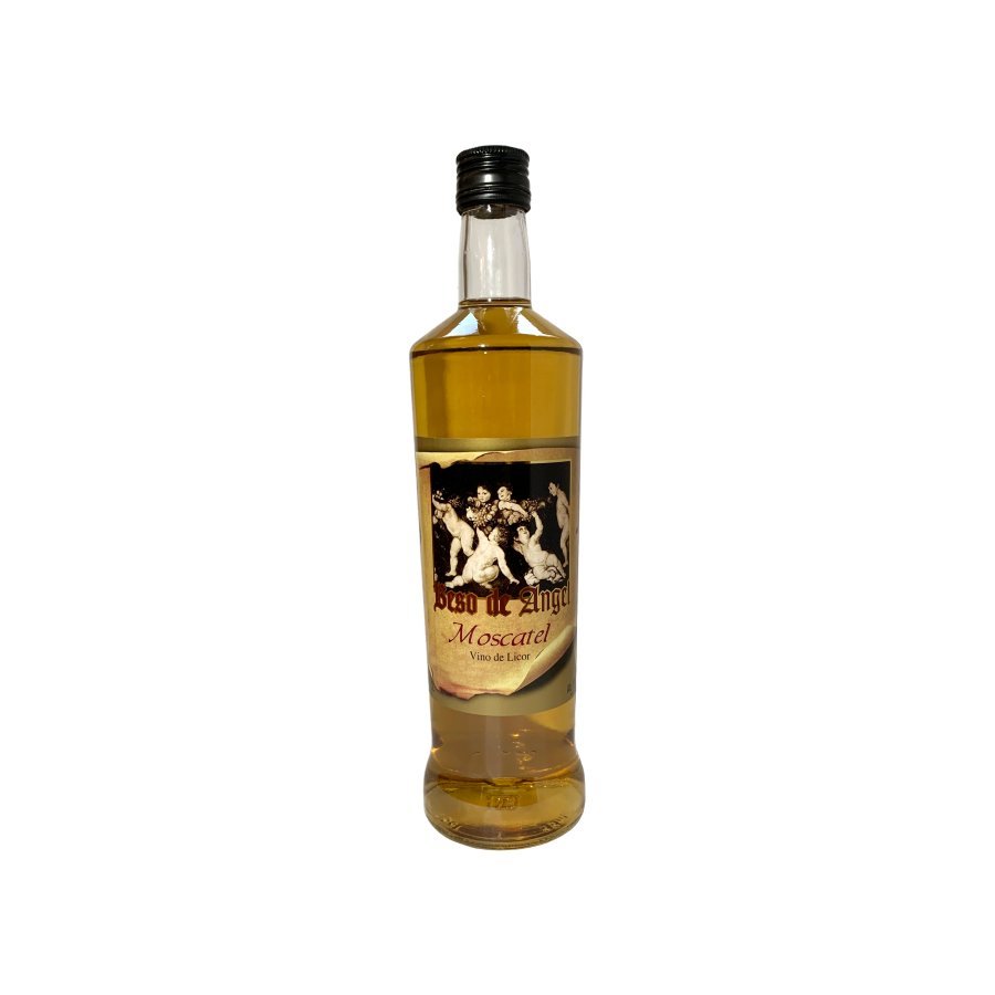 Vino blanco D.O.Montilla-Moriles BESO DE ÁNGEL de Bodegas Robles moscatel botella 75 cl
