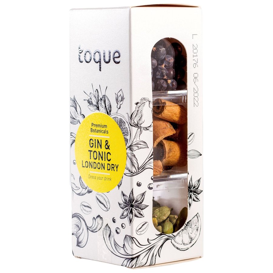 Especias Gin&Tonic London Dry TOQUE 3 uds. 54 g