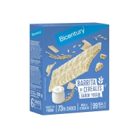 Aperitivo BICENTURY chocolate negro sabor iogur 6 unidades 120 g