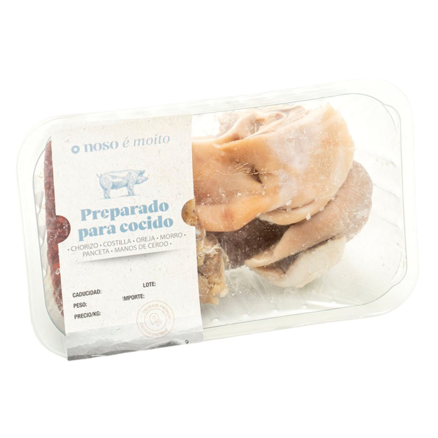 Surtido salado O NOSO E MOITO embandejado kilo