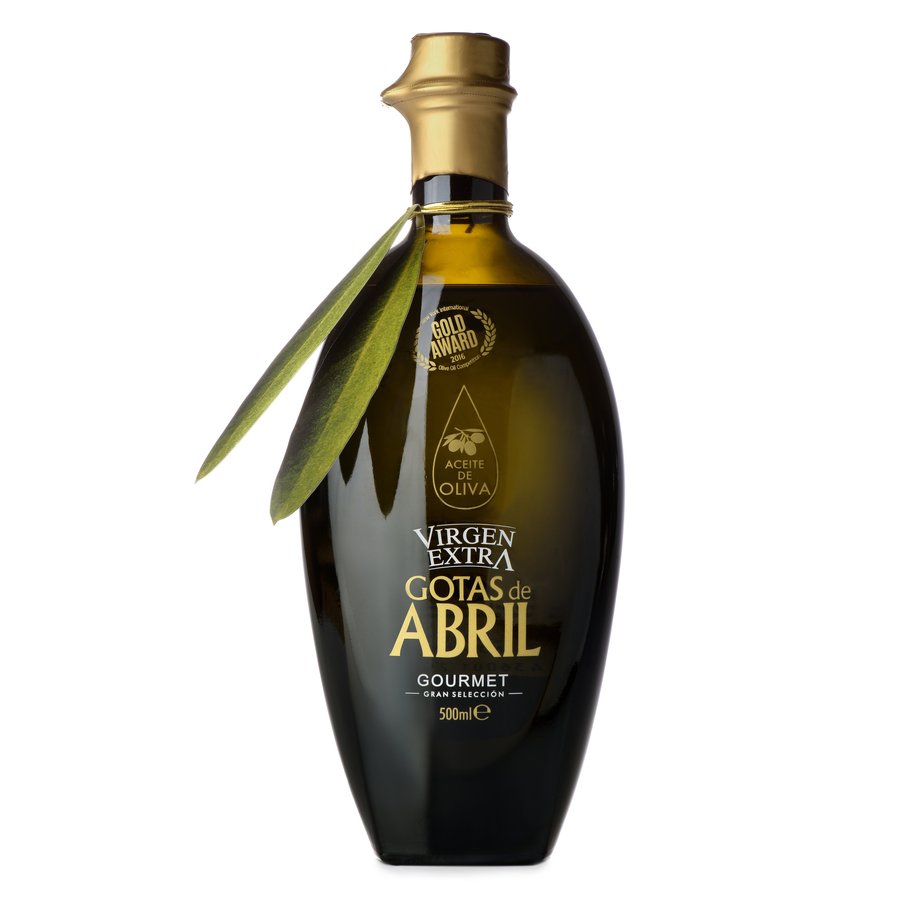 Aceite oliva virgen extra Gotas de ABRIL botella 50 cl