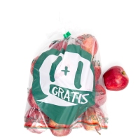Manzana roja categoría 1ª calibre 60mm+ bolsa 1 kg+1 kg gratis