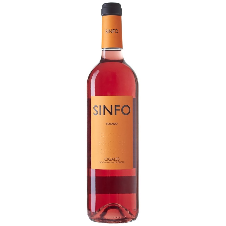Vino rosado D.O.Cigales SINFO botella 75 cl