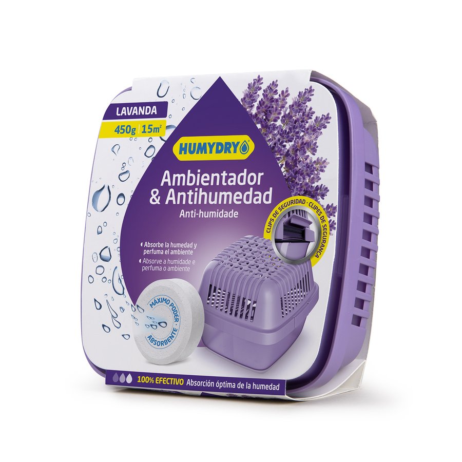 Antihumedad HUMYDRY lavanda aparato 450 g