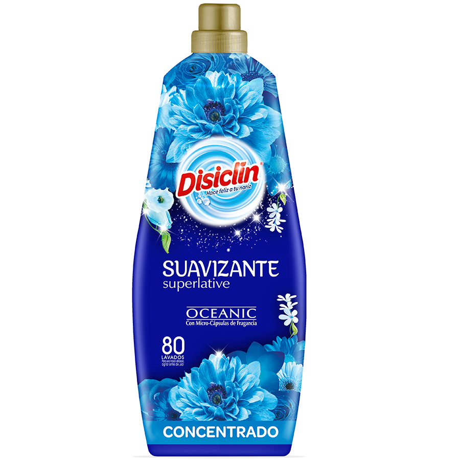Suavizante concentrado DISICLIN Oceanic 80 lavados 1,44 l