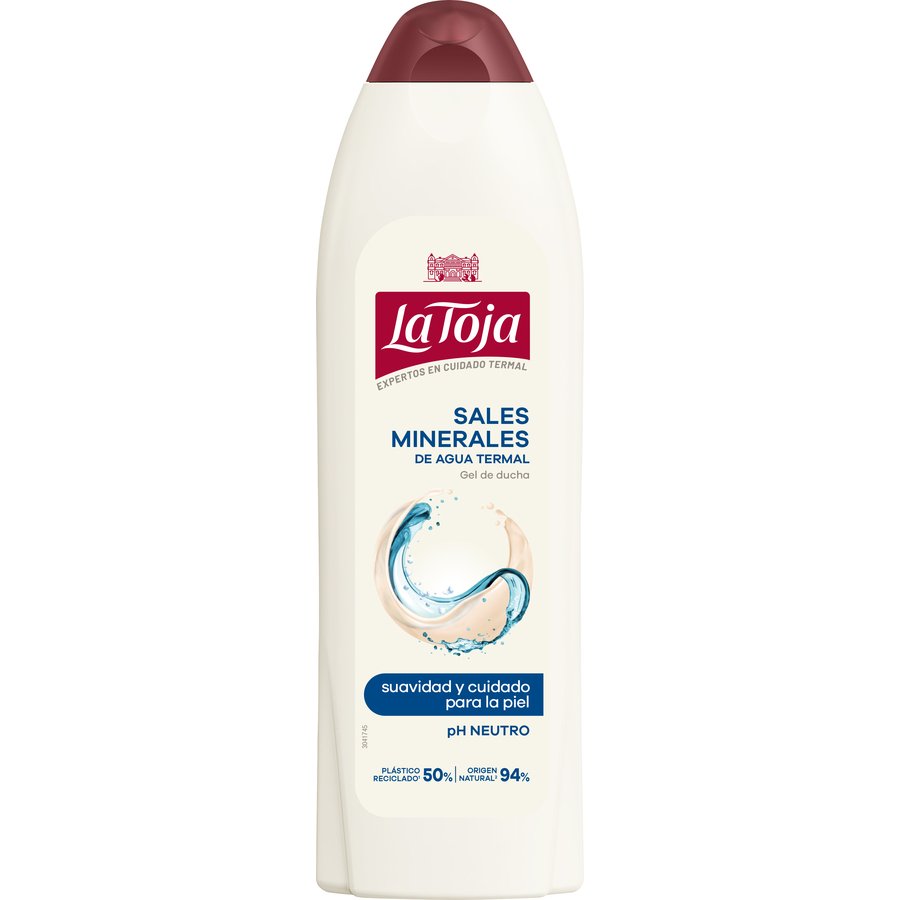 Gel de ducha LA TOJA sales minerales 600 ml
