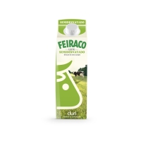 Leche semidesnatada FEIRACO brik 1 l