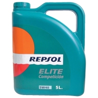 Aceite REPSOL Elite 5w40 competición sintético 5 litros