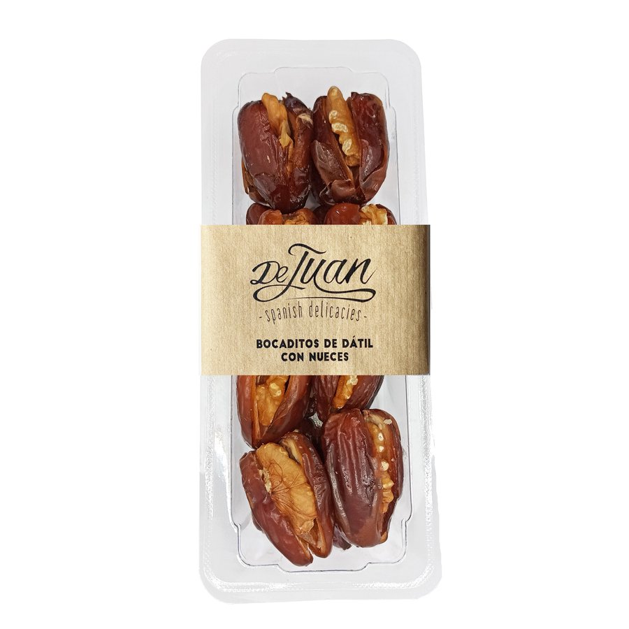 Bocaditos de dátil con nueces DE JUAN 140 g