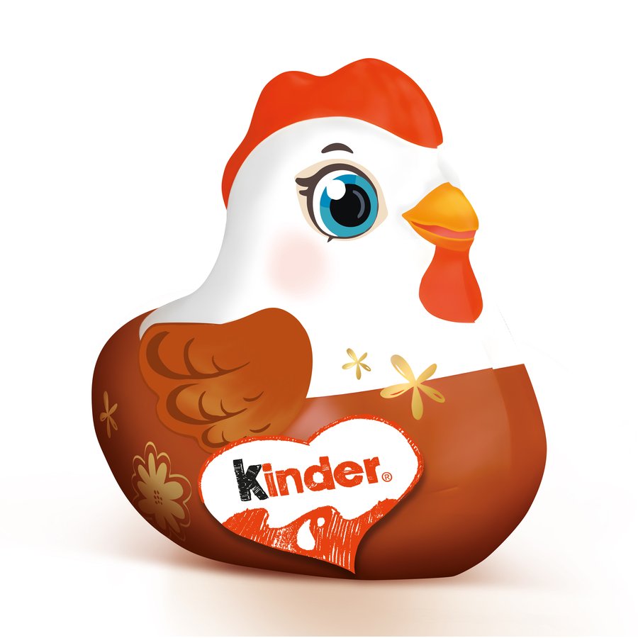Figura chocolate KINDER gallina 138 g