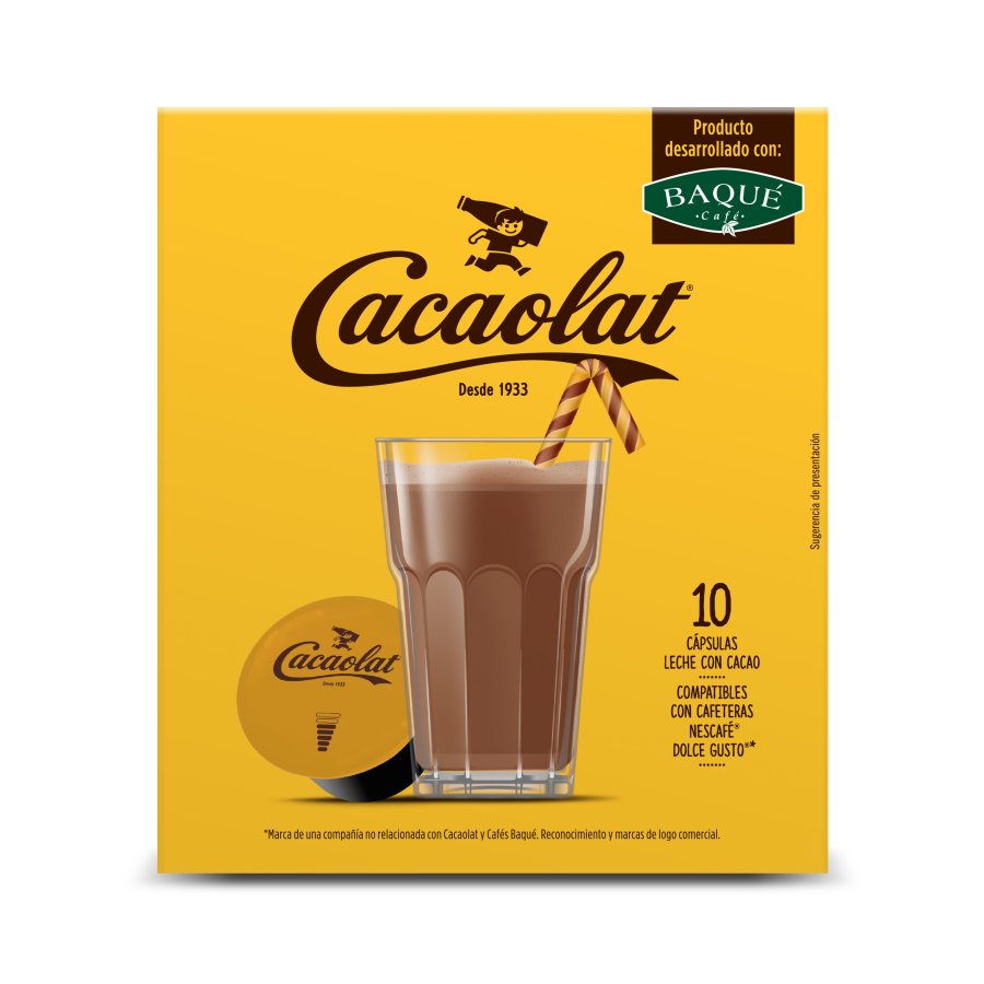 Cacao cápsulas CACAOLAT DG 10 unidades