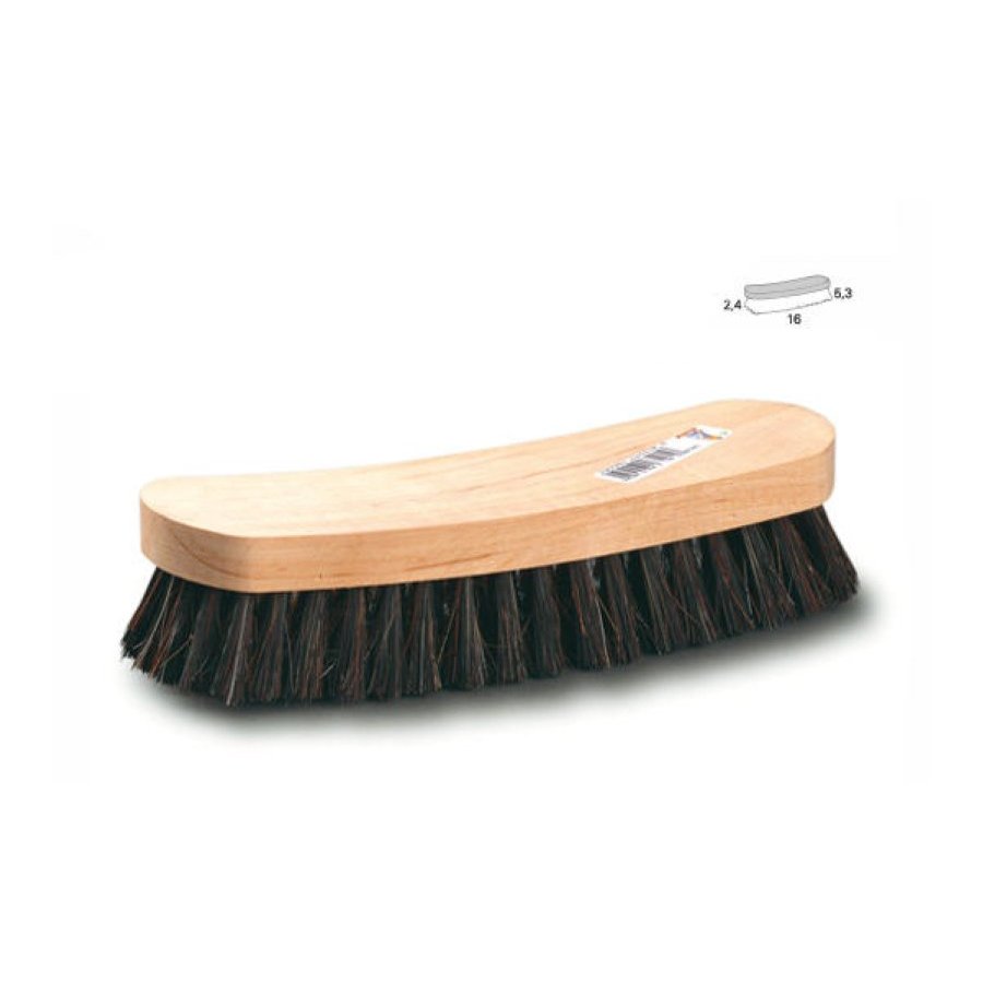 Cepillo calzado nº0 pelo negro VIKINGA