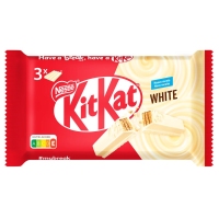 Chocolatina NESTLE KIT KAT choco branco 3x41,5 g